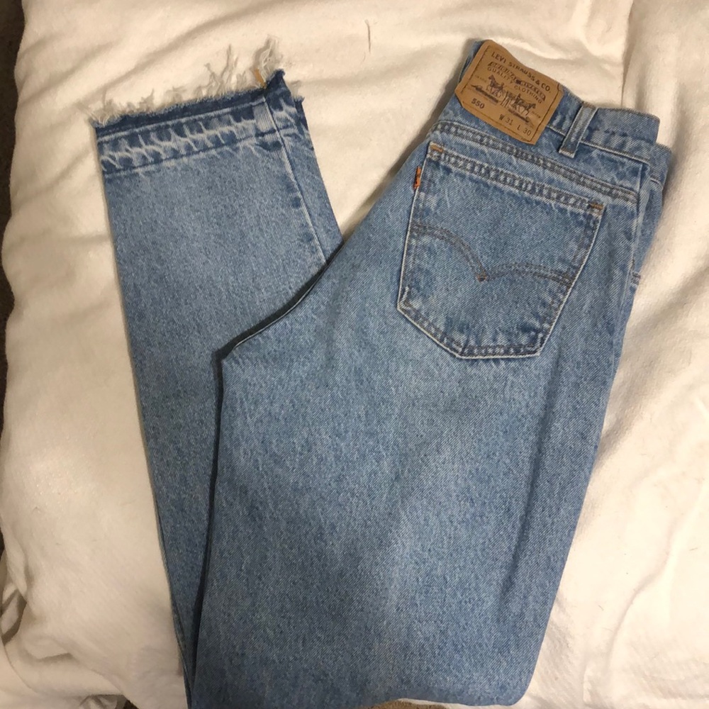 Orange label Levi’s